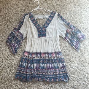 Free People aztec print dress